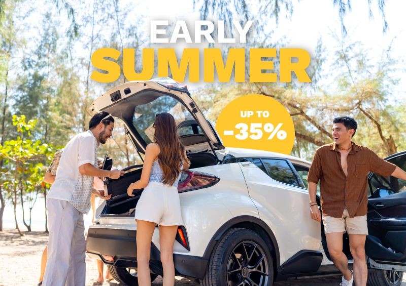 Up to 35% Off 🌞 for your Summer Roadtrips 🚗