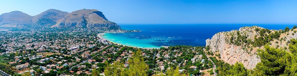 Εθνικό Πάρκο Μόντε Πελεγκρίνο και παραλία Μονρεάλε Παλέρμο Ενοικίαση αυτοκινήτου