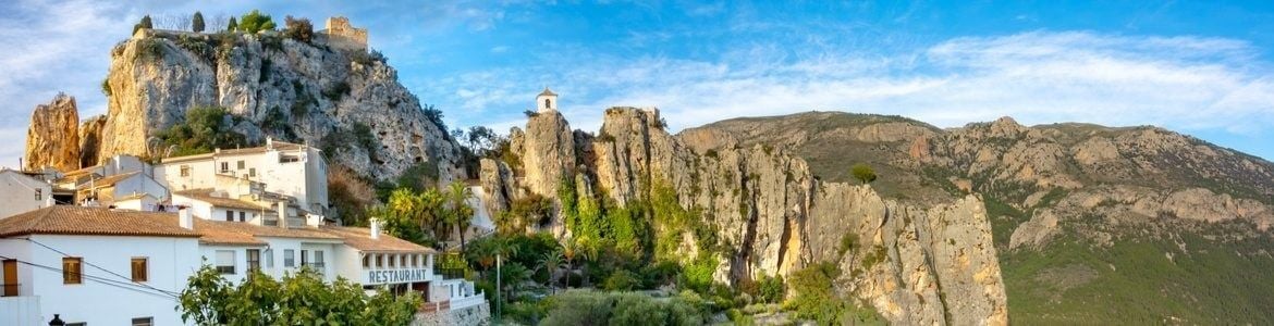 foto del castillo de guadalest