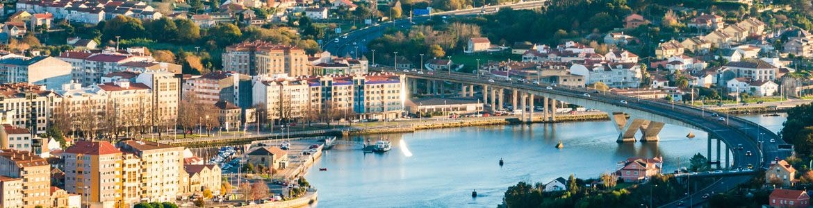 Vista panoràmica de Pontevedra