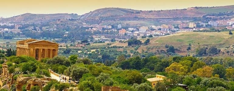 Vale dos Templos na Sicília