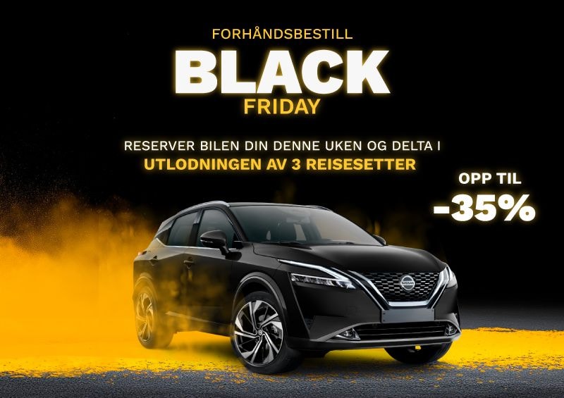 OPP TIL -35% ❤︎ Forhåndsvis BLACK FRIDAY