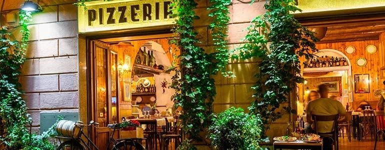 Percurso gastronómico Roma
