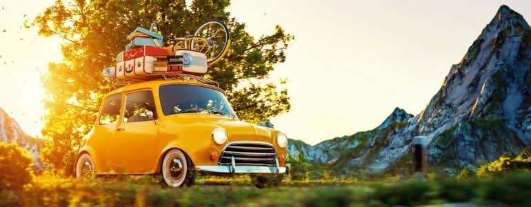 Cómo eran los viajes en coche en el '73