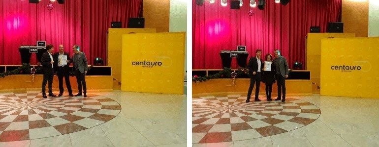 Entrega diplomas Centauro 2018