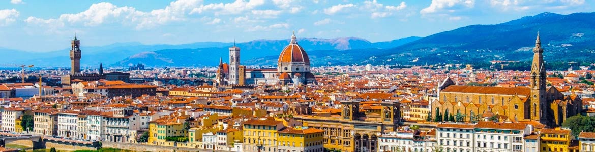 Vista panorâmica de Florença