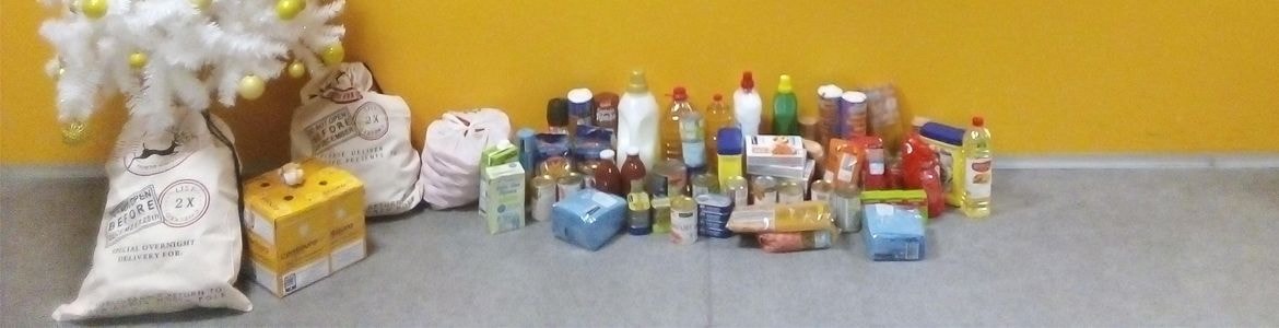 Recogida de alimentos solidaria Centauro Rent a Car 2019