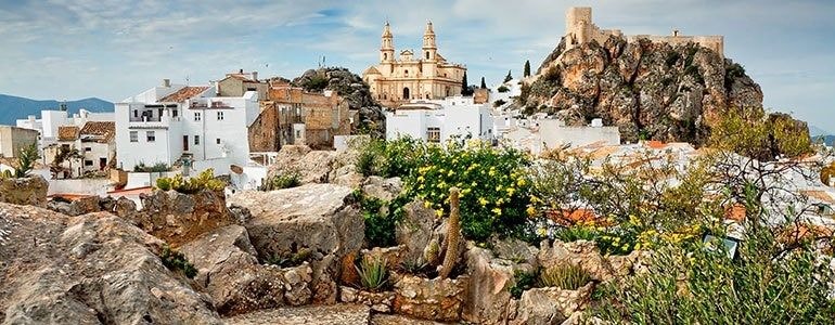 Percurso de carro por Cádis e pelas cidades brancas da Andaluzia