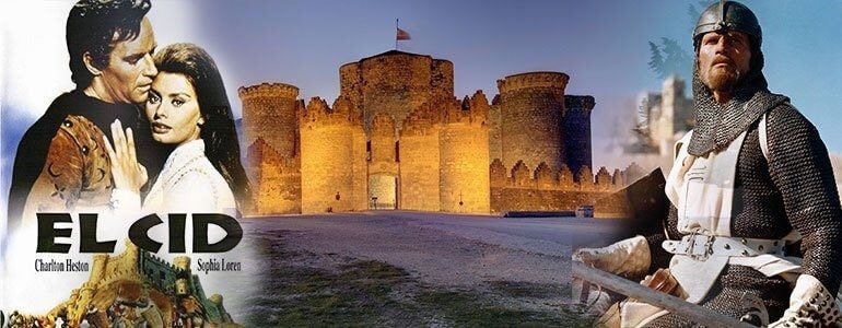 Ruta en coche por castillos de cine en España, película el Cid