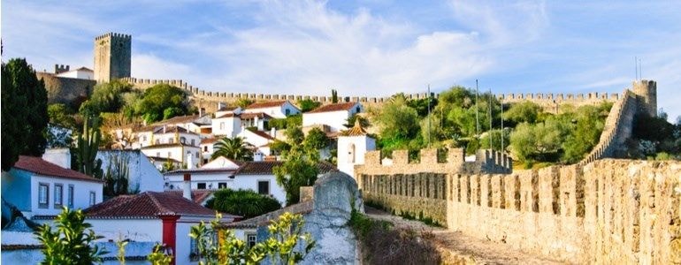 Castelo de Óbidos e Vila Natal, Aluguer de carros em Portugal